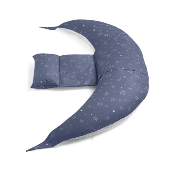Nuvita Cuscino Gravidanza Dreamwizard 7100 Blu Stelle
