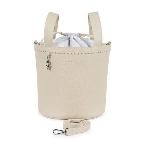 Pasito a Pasito Borsa Bucket Icon Cream
