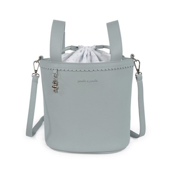Pasito a Pasito Borsa Bucket Icon Green