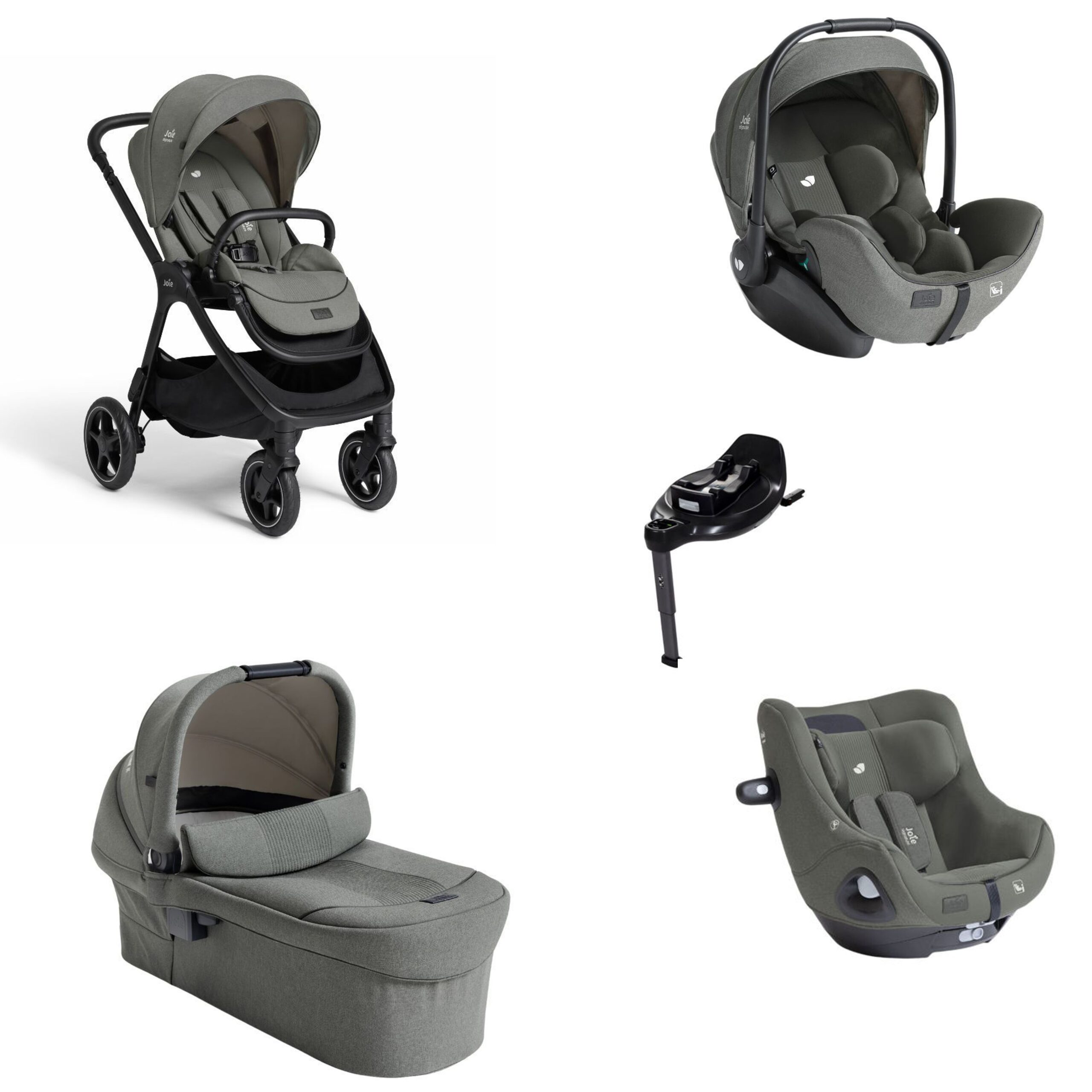 evergreen completo signature Joie Signature Trio Finiti™ Con Ramble XL I-Level Pro e I-Harbour Evergreen