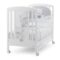 Italbaby Lettino Baby Jolie Bianco Grigio