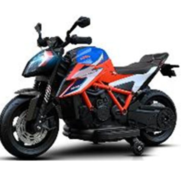 Moto KTM 12V bleue