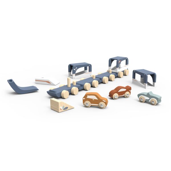 Speedy Monkey Trenino con 3 Macchinine