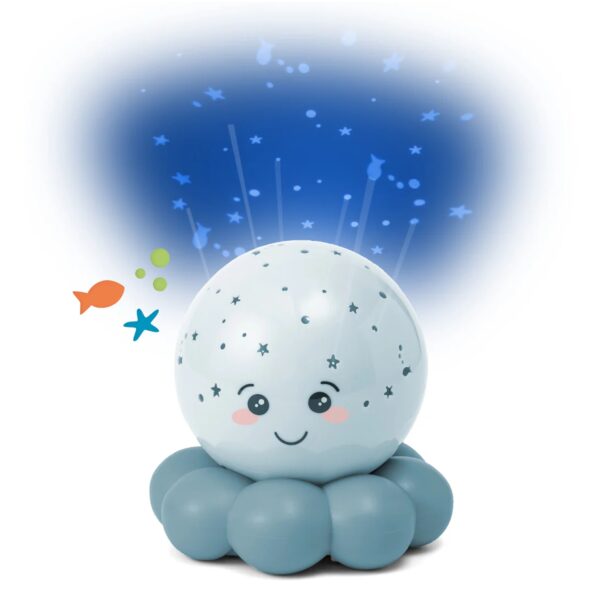 Cloud b Luce Notturna Polipo Soft Blue