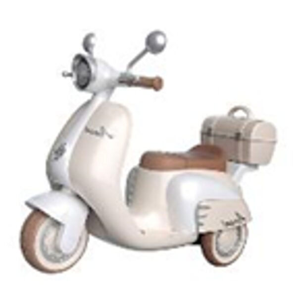 Ciclo Bike Vespa Luci e Suoni Beige