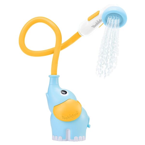 YooKidoo Doccino Elephant Baby Shower Blue Orange