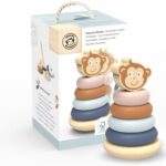 Speedy Monkey Cerchi Impilabili con Scimmietta
