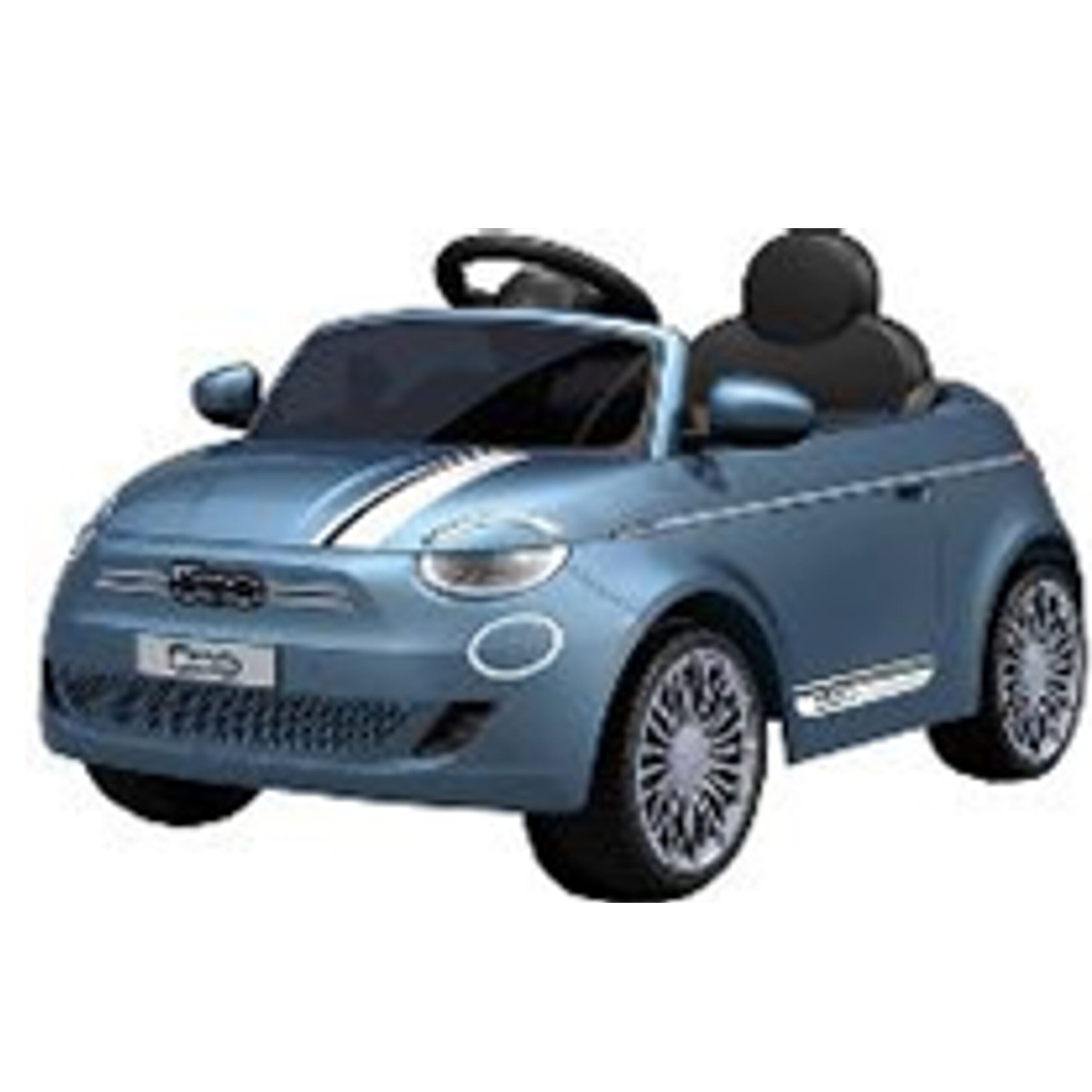 Fiat Bleu Fiat 500E 12V Bleu Vélo Voiture