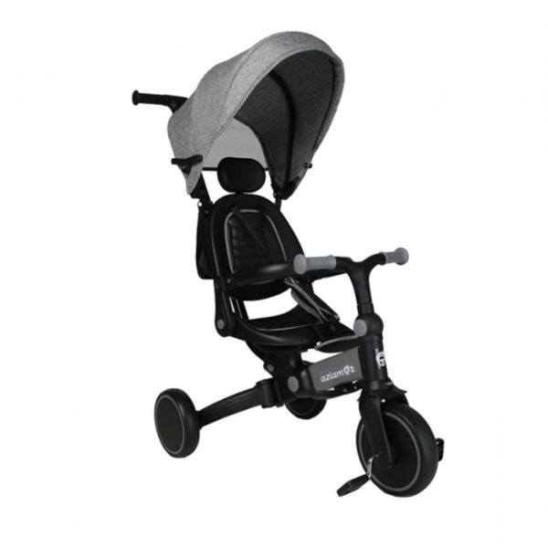 Aziamor Triciclo Evolution 4 in 1 Grigio