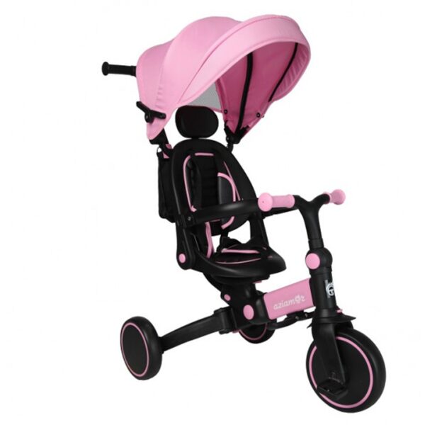 Aziamor Triciclo Evolution 4 in 1 Rosa