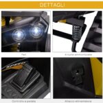 Aziamor Quad 12V Radiocomandato Giallo
