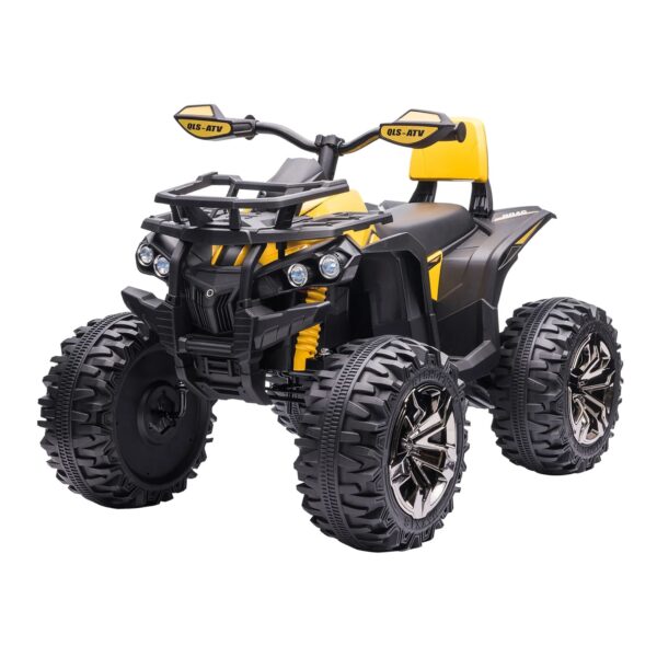 Aziamor Quad 12V Radiocomandato Giallo