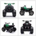 Aziamor Quad 12V Radiocomandato Verde