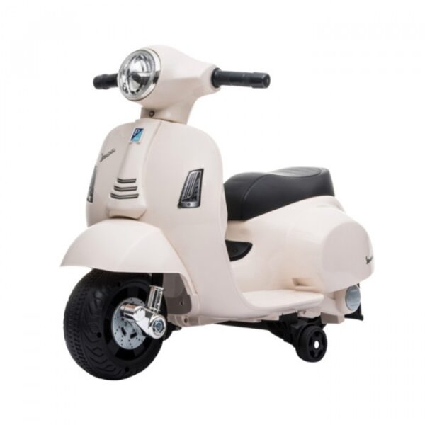 Aziamor Vespa Piaggio Moto 6V Bianco