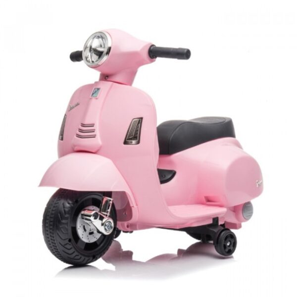 Aziamor Vespa Piaggio Moto 6V Rosa