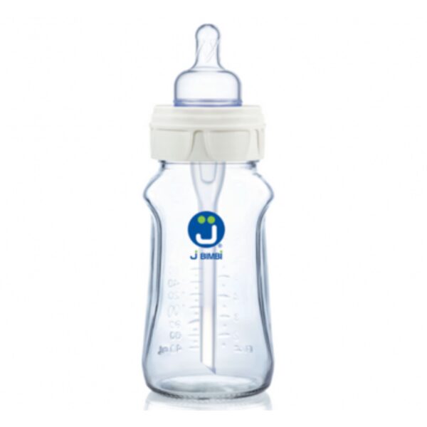 Biberon en verre J BIMBI 260 ml