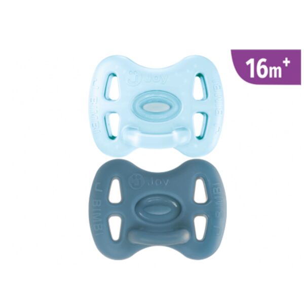 Jbimbi Pack 2Ciucci Tutti Morbidi Joy 16m+Azzurro Trasparente/Avio