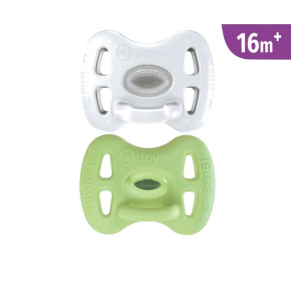 Jbimbi Pack 2Ciucci Tutti Morbidi Joy 16m+Trasparente/Pistacchio