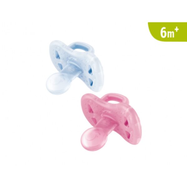 Jbimbi Pack 2Ciucci Tutti Morbidi Joy 6m+ Trasparente/Rosa