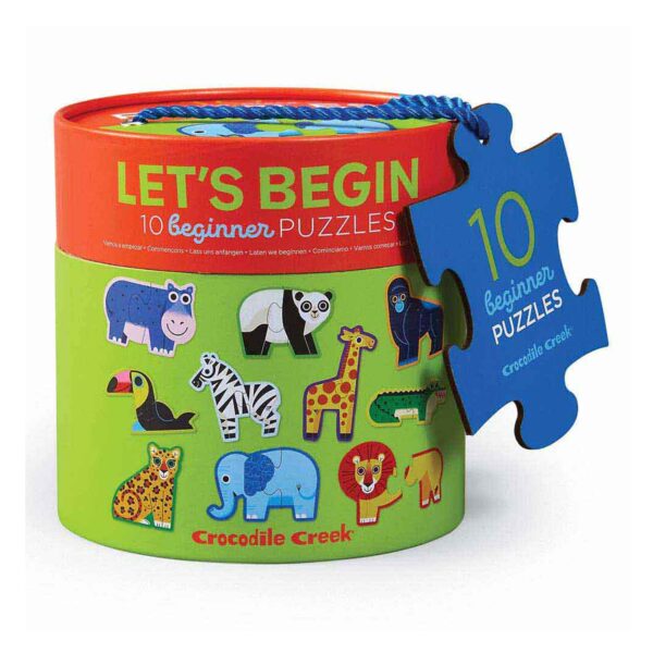 Crocodile Creek Iniziamo Puzzle da 2 pezzi Jungle