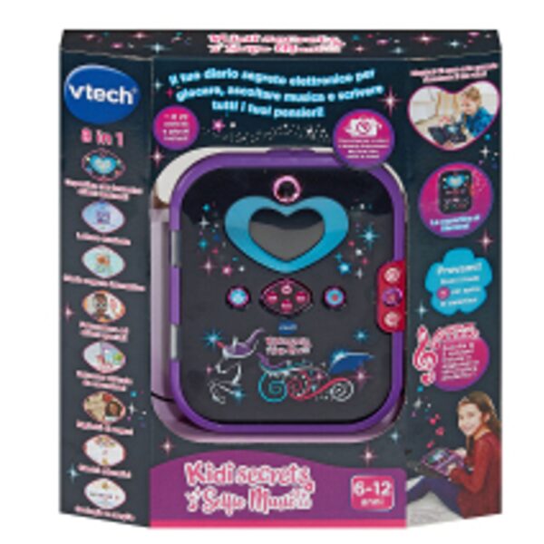VTech KidiSecrets Selfie Music 2.0 – Schwarz