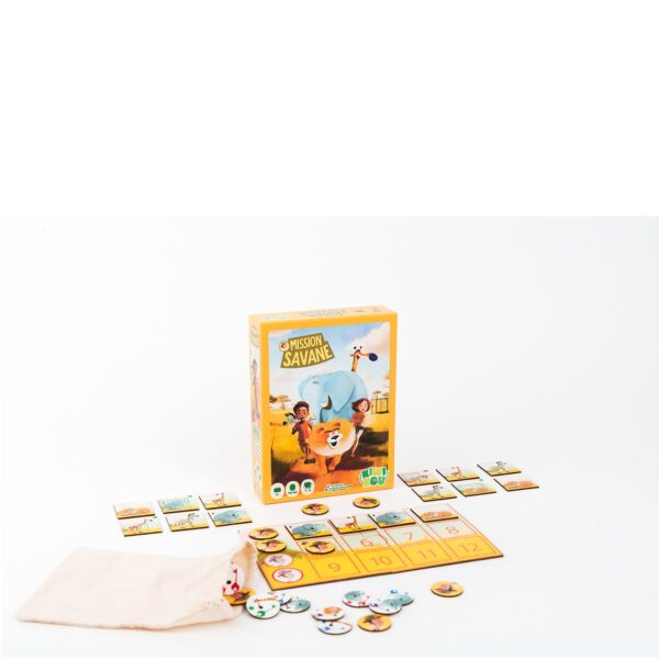 Kiwizou Mission Savane Gioco da Tavolo