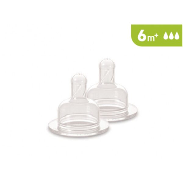 J Bimbi Tettarelle In Silicone Per Biberon Flusso Veloce