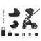 Venicci Trio Upline 2 All Black