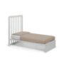 Brevi Lettino Evolutivo 8in1 Forever Bianco - Tessile: Sand Brevi Lettino Evolutivo 8in1 Forever Bianco - Tessile: Sand