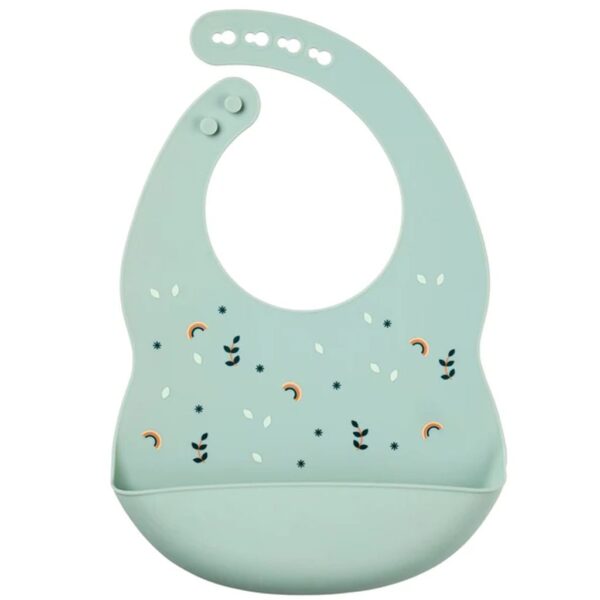 Nattou Bavetta Silicone Verde
