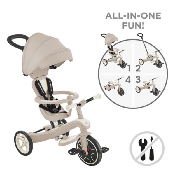 Globber Trike Eco Coconut