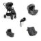 Joie Signature Trio Finiti™ Con Ramble XL I-Level Pro e I-Harbour Ebony