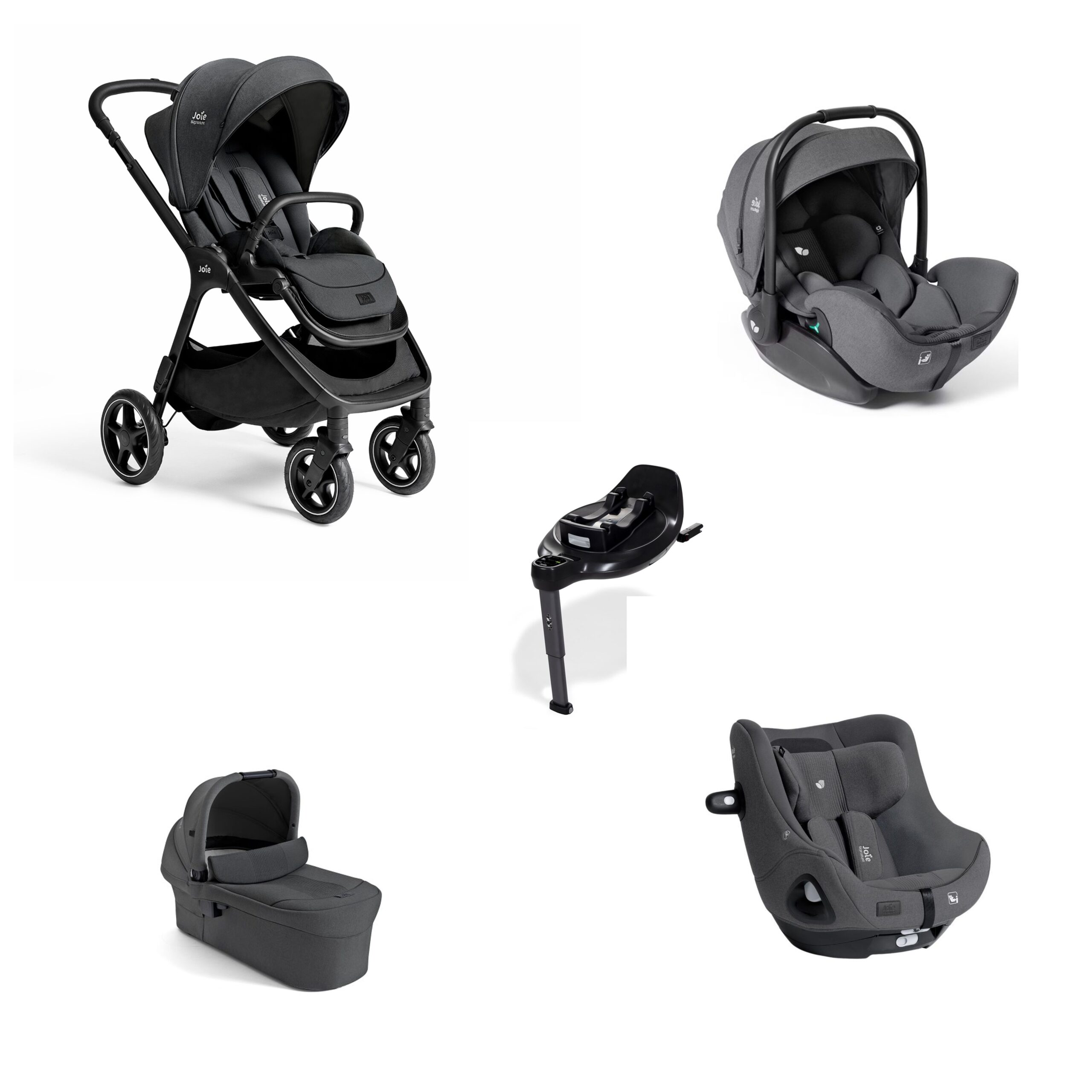 Joie Signature Trio Finiti™ Con Ramble XL I-Level Pro e I-Harbour Ebony Joie Signature Trio Finiti™ Con Ramble XL I-Level Pro e I-Harbour Ebony
