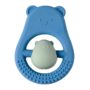 Nattou Anello di Dentizione Mamma e Bambino Silicone Blue