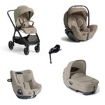 Joie Signature Trio Valora Con Calmi e i-Level Pro Sandstone