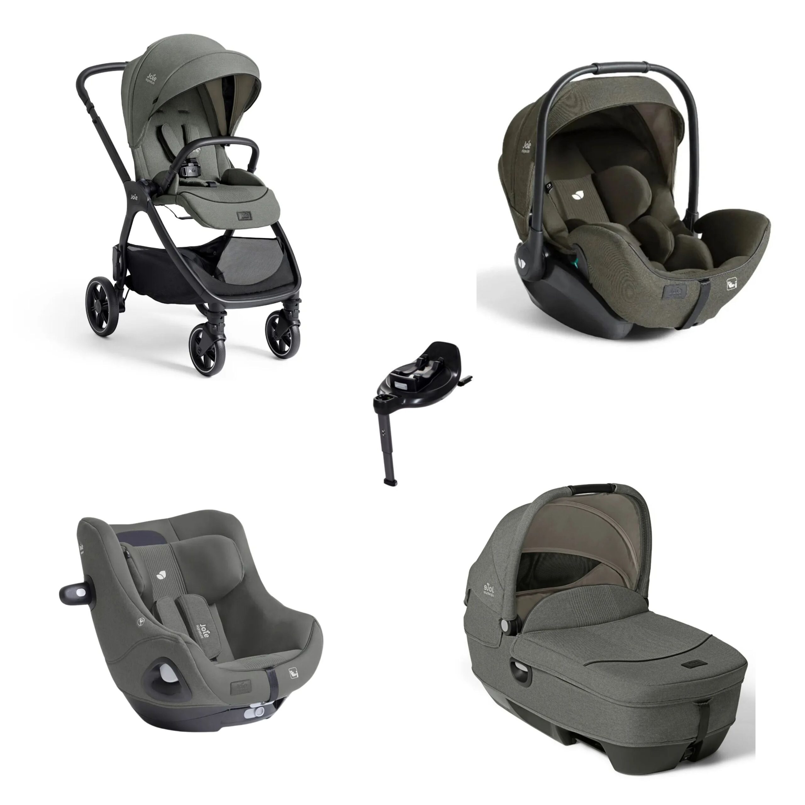Joie Signature Trio Valora Con Calmi e i-Level Pro evergreen Joie Signature Trio Valora Con Calmi e i-Level Pro Evergreen