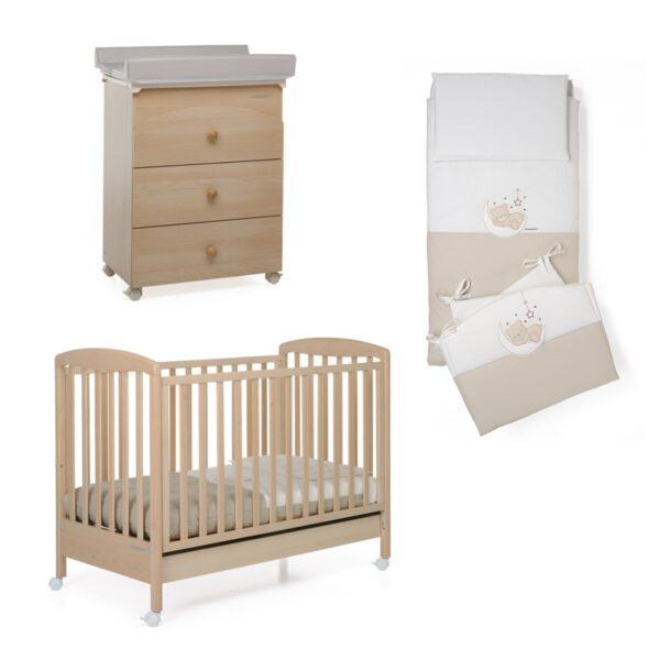 Foppapedretti Cameretta Mary Naturale