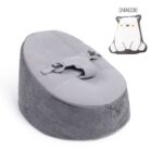Doomoo Poltroncina Sacco Seat'n Grow Grey