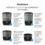 Baby Brezza Sterilizer Dryer Advanced Black