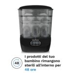 Baby Brezza Sterilizer Dryer Advanced Black