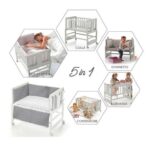 Baby Love Culla Allegra 5in1 Bianca