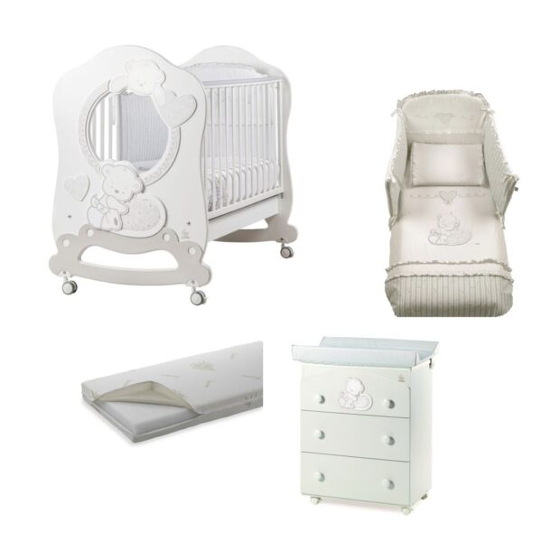 Italbaby Cameretta Love Oblò Bianco