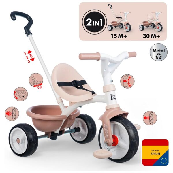Smoby Triciclo BE Move Rosa