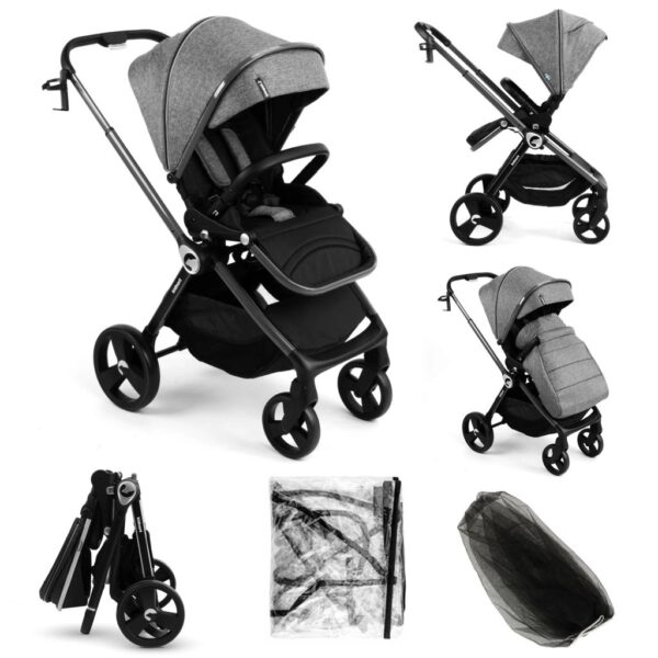 Kidnort Passeggino Reversibile Isbjörn Grigio