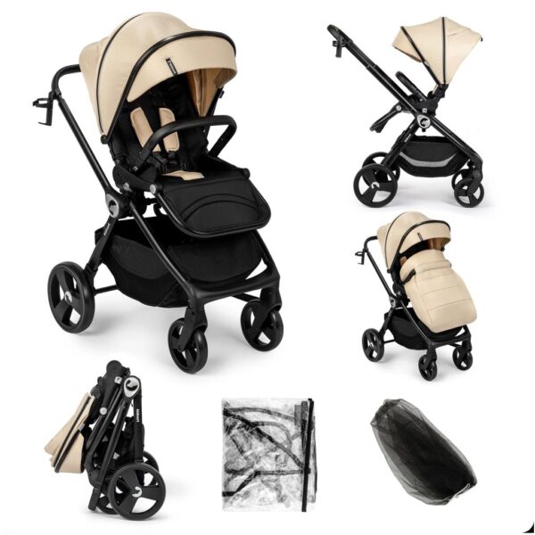 Kidnort Passeggino Reversibile Isbjörn Sand