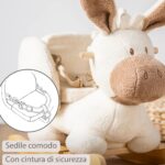 Nattou Dondolo Teddy L'Asinello Ecrù
