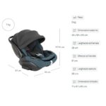Inglesina Trio Aptica XT con Darwin Infant Recline Evo – Sistema Modulare Completo per Neonati
