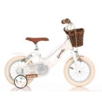 Dino Bikes Bicicletta 12'' Retrò Bianca