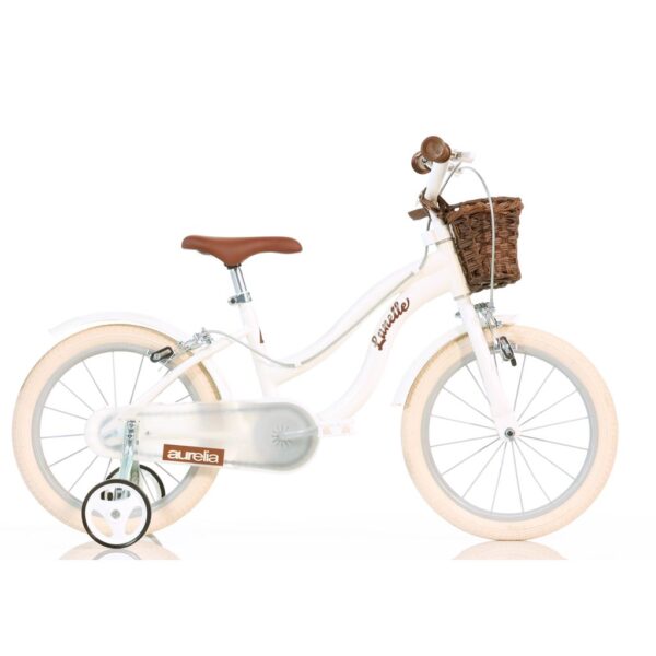 Dino Bikes Bicicletta 16'' Retrò Bianca