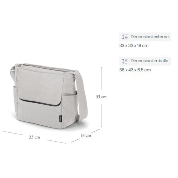 Inglesina Aptica XT Day Bag – Borsa Fasciatoio Elegante e Funzionale per Passeggino